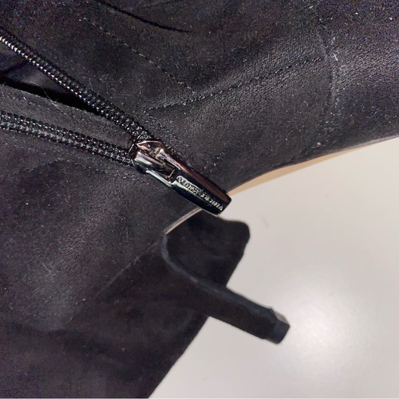 VINCE CAMUTO OVER THE KNEE DRAWSTRING BOOTS STILETTO HEEL DESIGNER VINCE - Picture 5 of 8